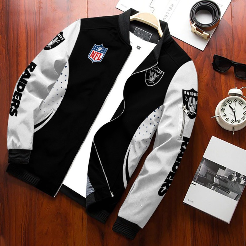 Las Vegas Raiders Bomber Jacket