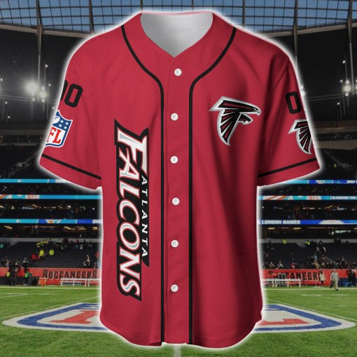 Atlanta Falcons Baseball Jersey