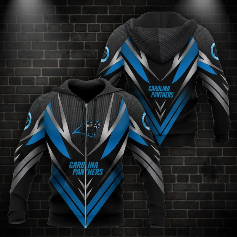 Carolina Panthers Hoodie BG209 3 Carolina Panthers Ugly Christmas Hoodie