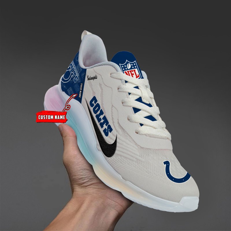 Indianapolis Colts Rainbow Cushion Running Shoes