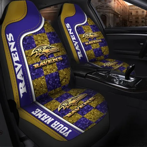 Baltimore Ravens Car Seat Cover