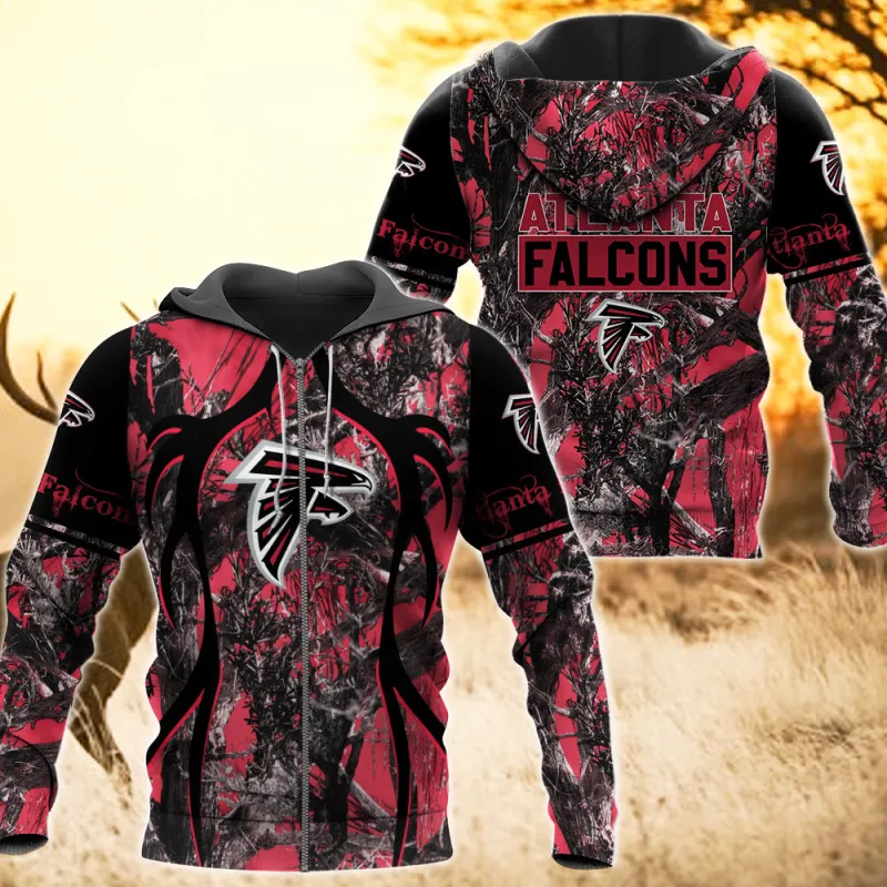 Atlanta Falcons All Over Printed BB154 - Side View