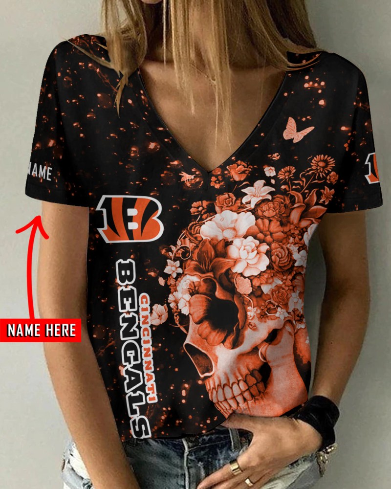 Cincinnati Bengals Personalized Summer T-shirt