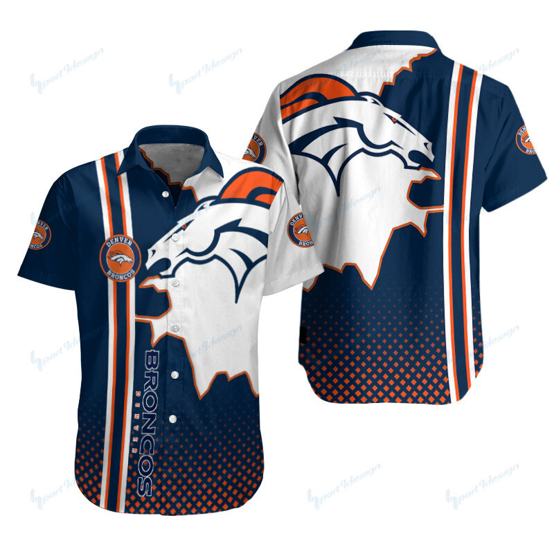 Sizing Chart for Denver Broncos Button Shirt BG945