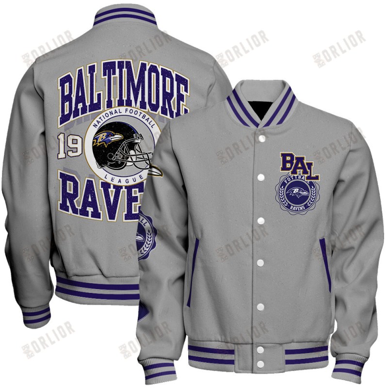 Baltimore Ravens Varsity Jacket Image 1