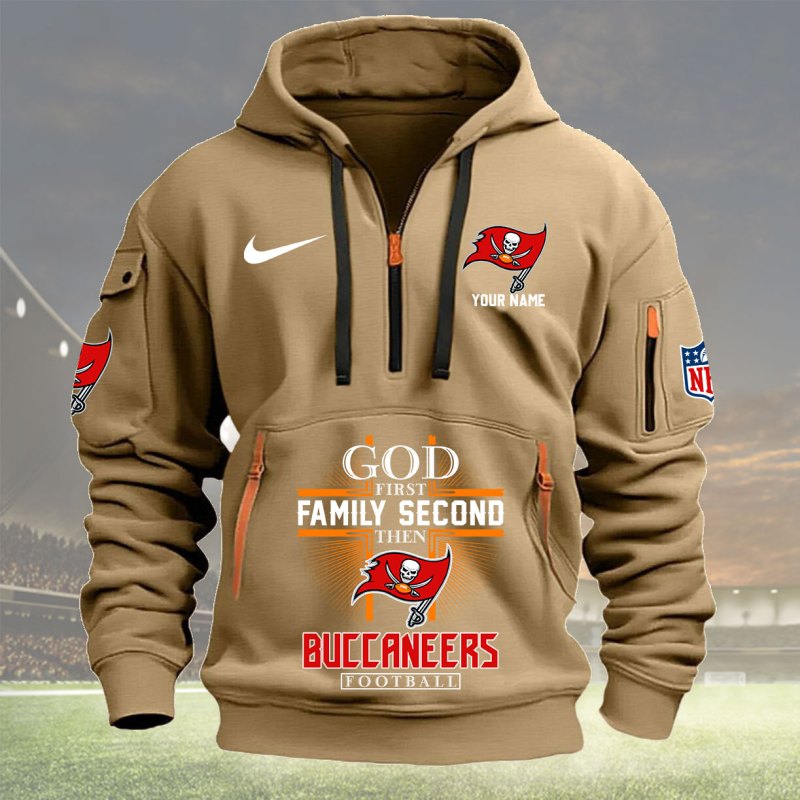 Khaki Tampa Bay Buccaneers Hoodie