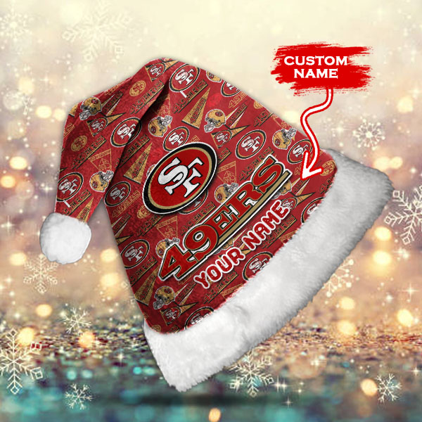 San Francisco 49ers Christmas Hat