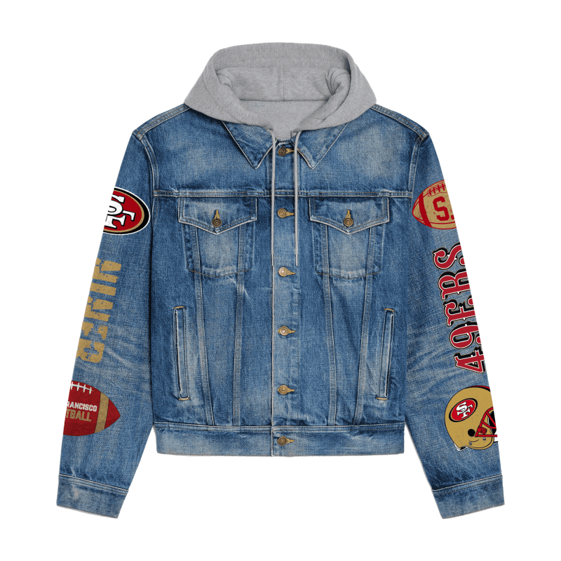 San Francisco 49ers Premium Jacket Back Design