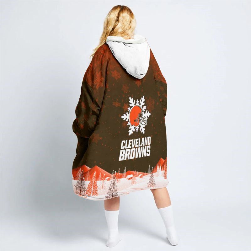 Cleveland Browns Snug Hoodie Image 2