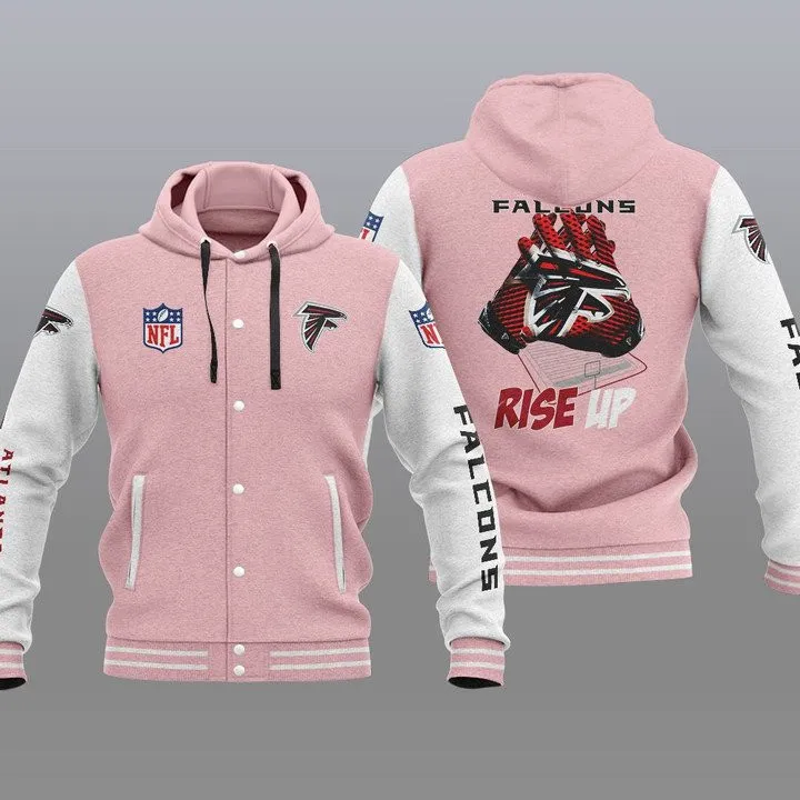 Atlanta Falcons Hooded Button Jacket