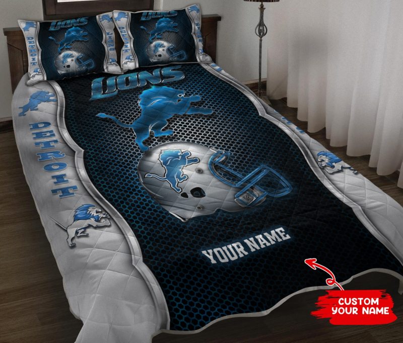 Detroit Lions Quilt Set