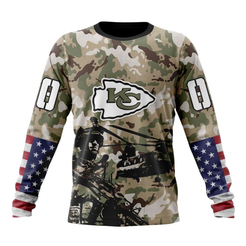 Kansas City Chiefs Long Sleeve Front
