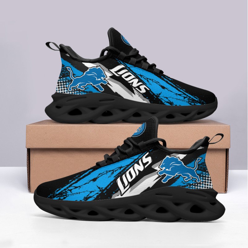 Detroit Lions Yezy Running Sneakers