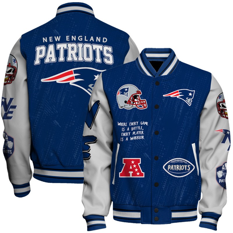New England Patriots Varsity Jacket