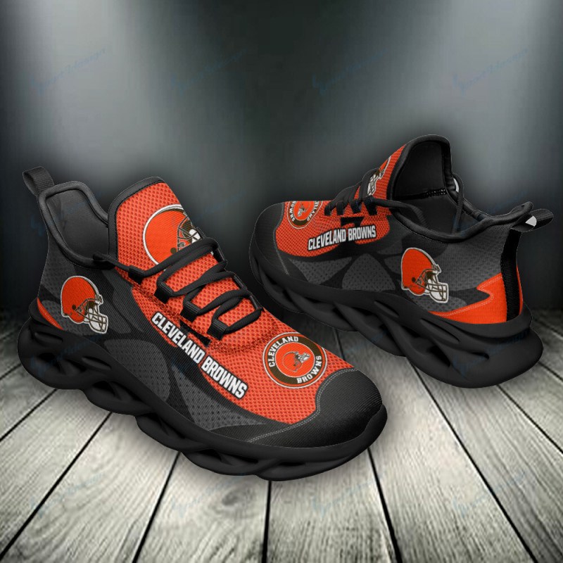 Cleveland Browns Yezy Running Sneakers - Image 4