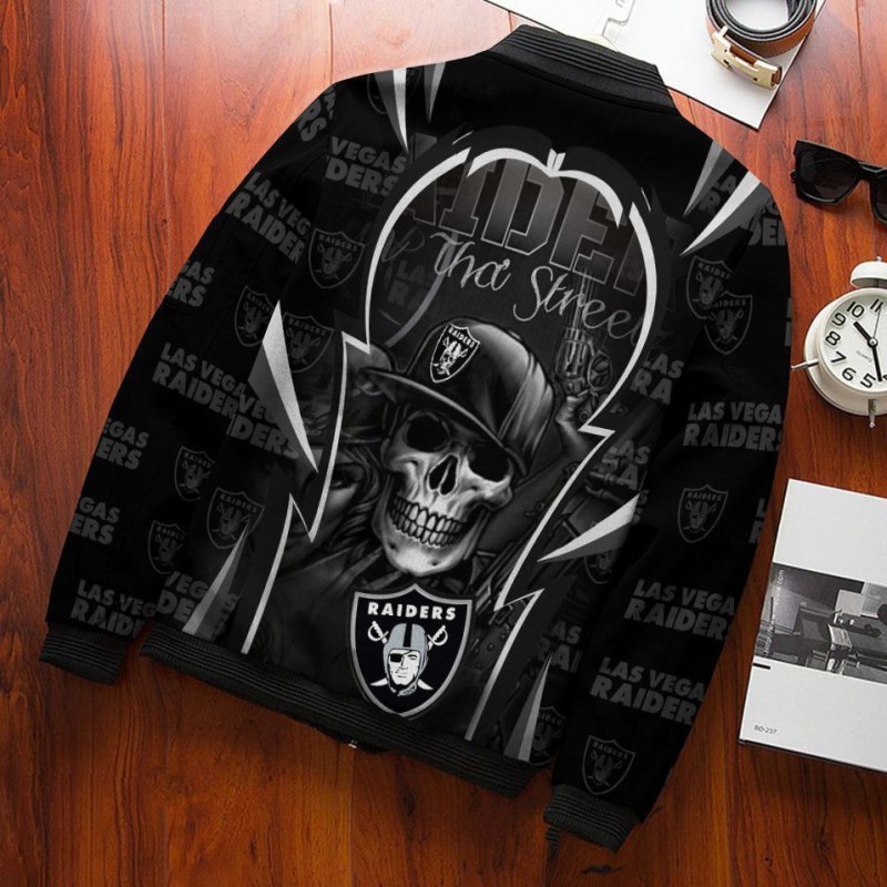 Las Vegas Raiders Bomber Jacket