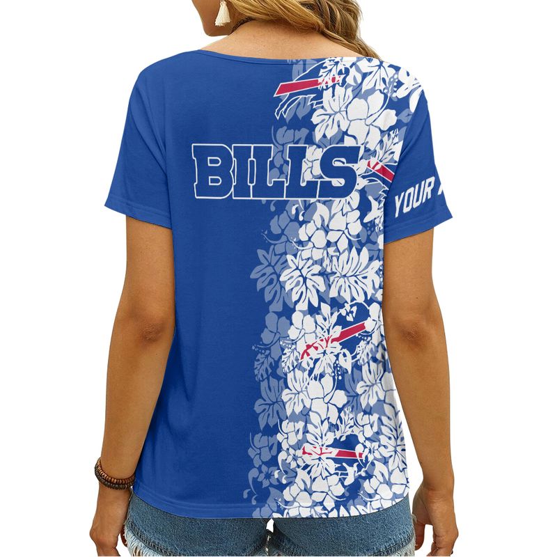 Buffalo Bills Custom V-neck Shirt
