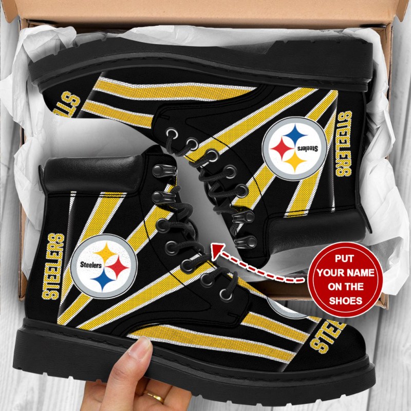 Pittsburgh Steelers Personalized TBL Boots