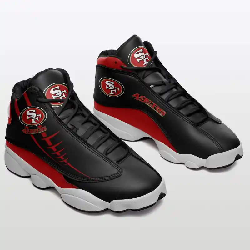 San Francisco 49ers Air JD13 Sneakers