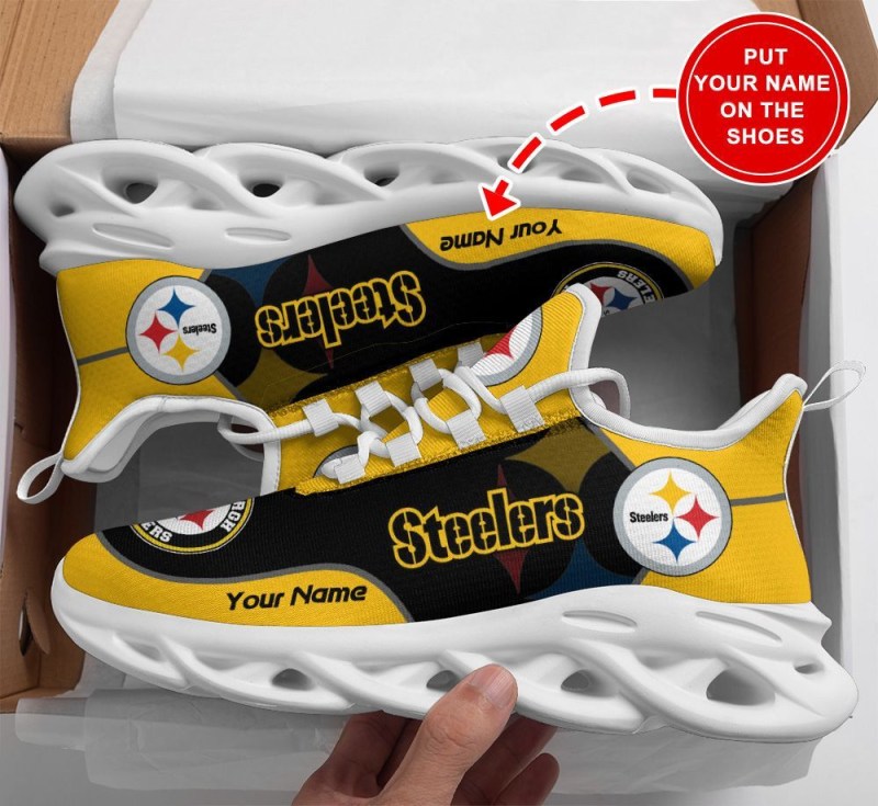 Personalized Pittsburgh Steelers Sneakers