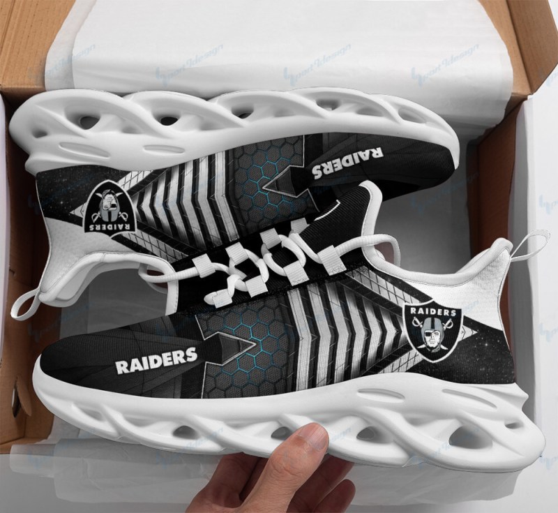 Las Vegas Raiders Sneakers Side View