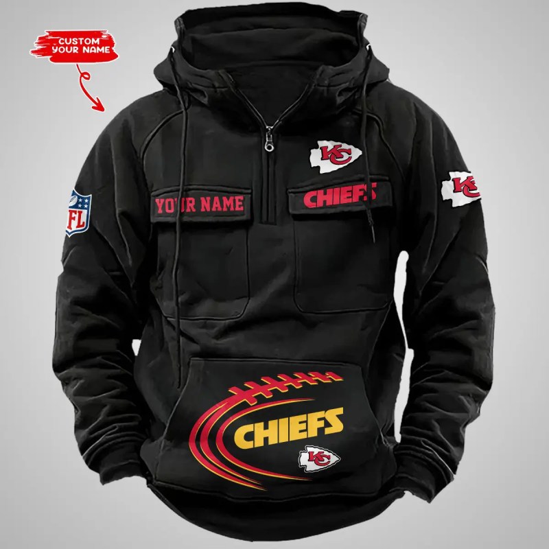 Kansas City Chiefs Hoodie Back View