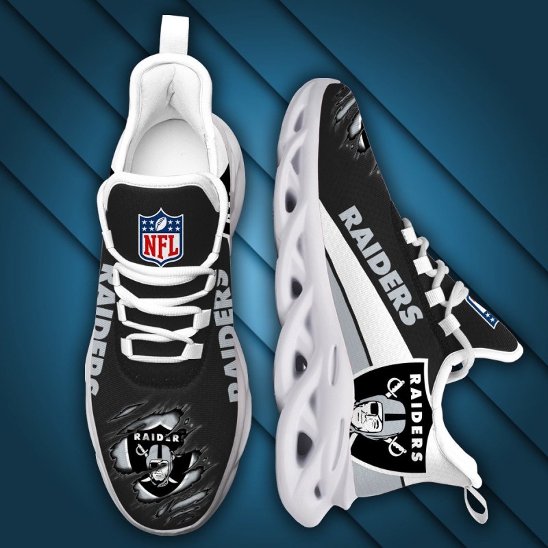 Las Vegas Raiders Yezy Running Sneakers