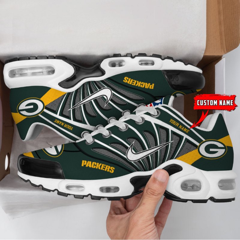 Personalized Green Bay Packers Sneakers Image 1