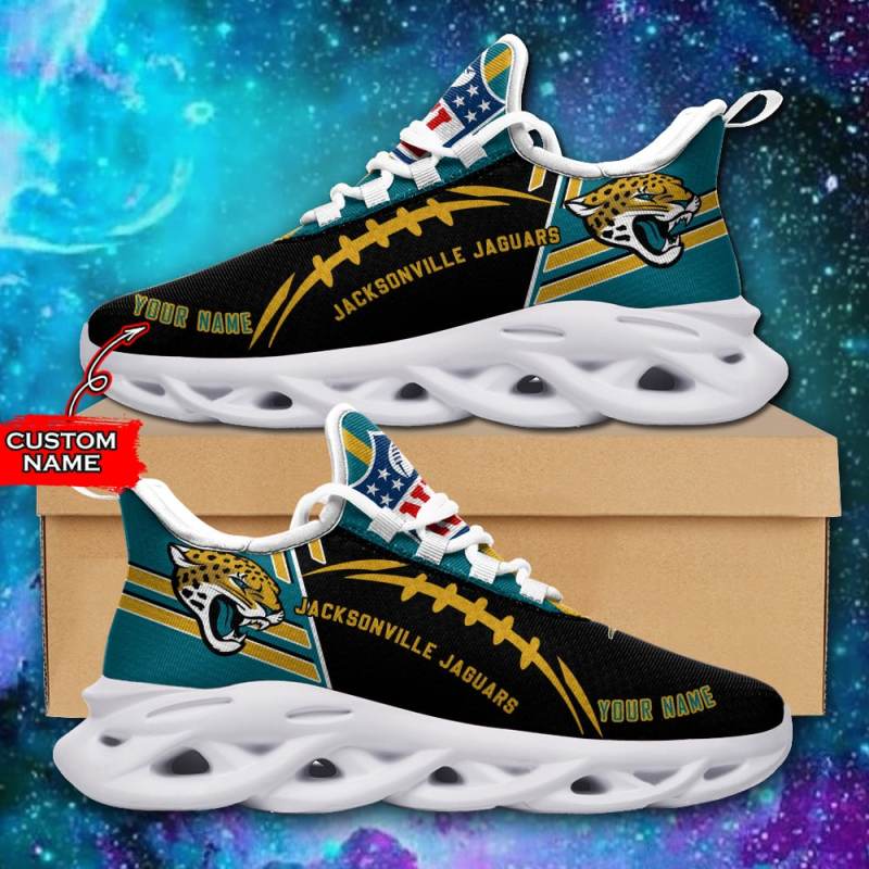 Jacksonville Jaguars Personalized Sneakers