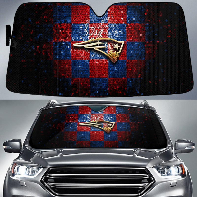 New England Patriots Auto Sun Shade