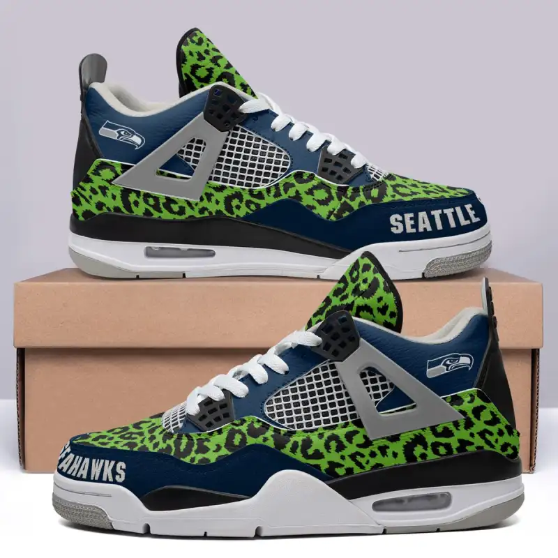 Seattle Seahawks AJ4 Sneaker
