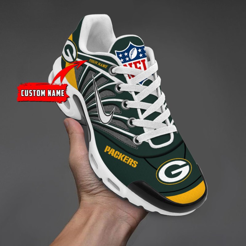 Personalized Green Bay Packers Sneakers Image 3