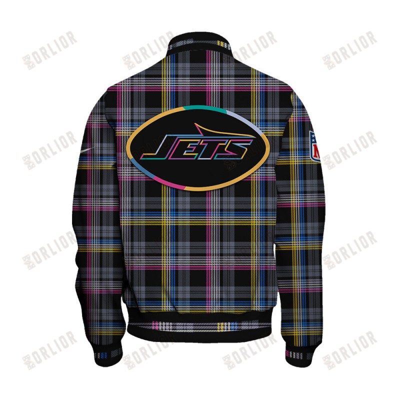 New York Jets Varsity Jacket Image 3