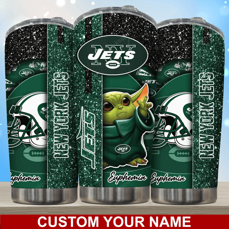 New York Jets Personalized Tumbler