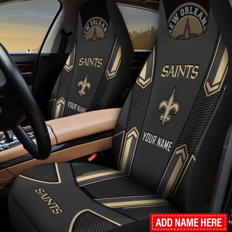 New Orleans Saints Personalized Car Seat Covers