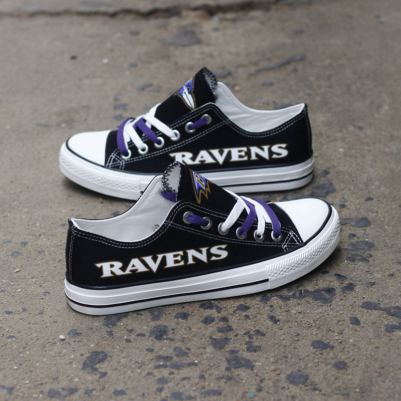 Baltimore Ravens New Low Top Sneakers Outsole