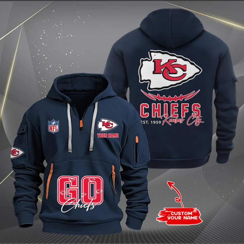 Kansas City Chiefs Personalized Hoodie