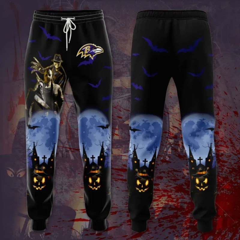 Baltimore Ravens 3D Printed Pocket Sweatpant