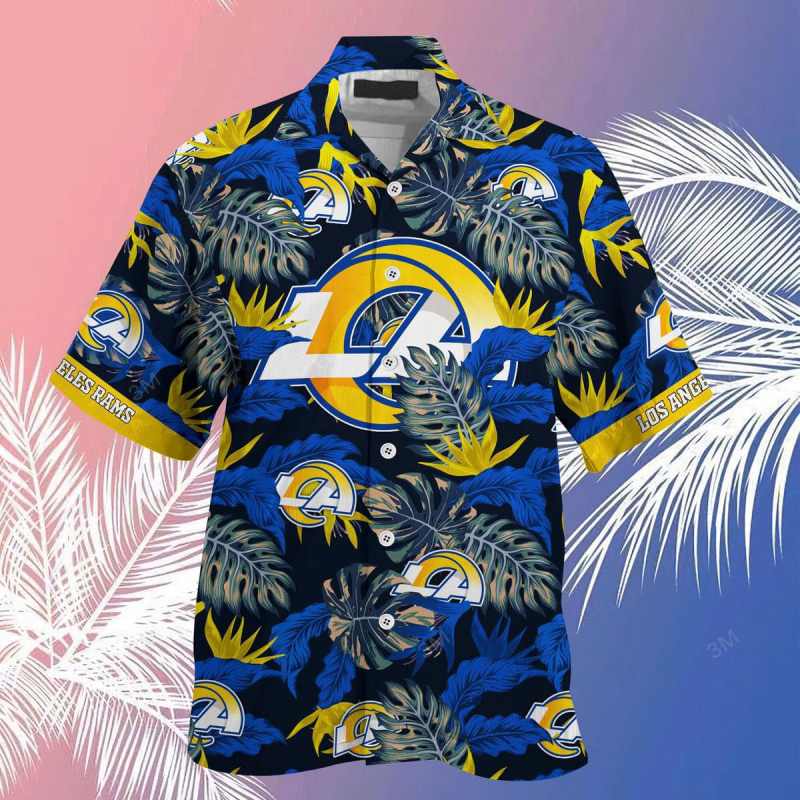 Los Angeles Rams Summer Hawaiian Shirt