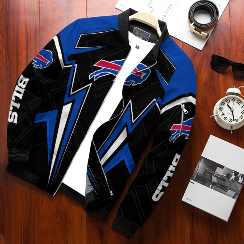 Buffalo Bills Bomber Jacket Image 2