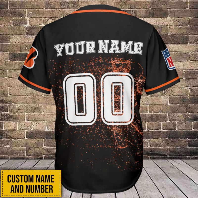 Personalized Bengals Baseball Shirt