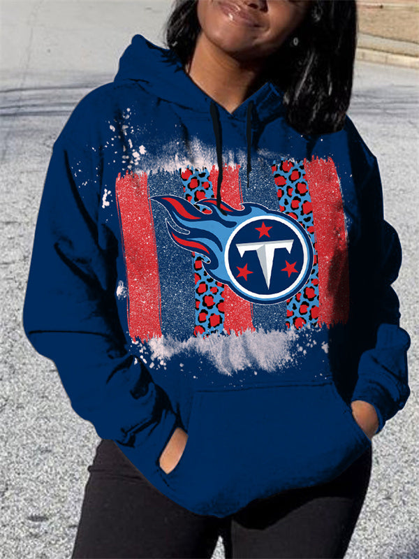 Tennessee Titans 3D Printed Pocket Pullover Hoodie