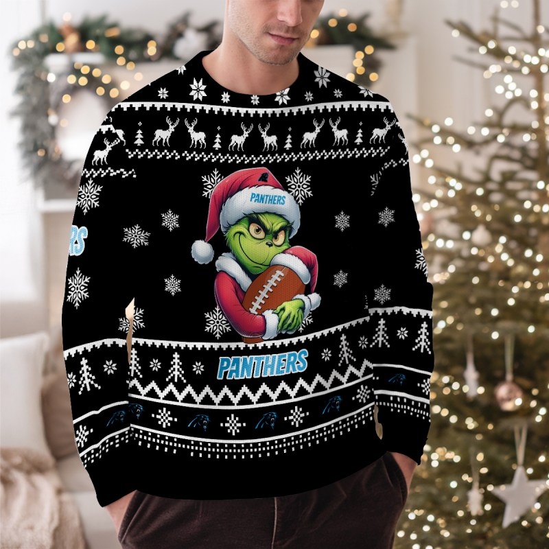 Carolina Panthers Ugly Christmas Sweater