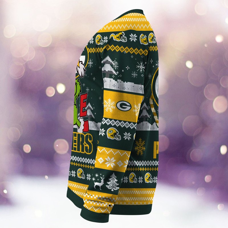 Green Bay Packers Ugly Christmas Sweater Image 3