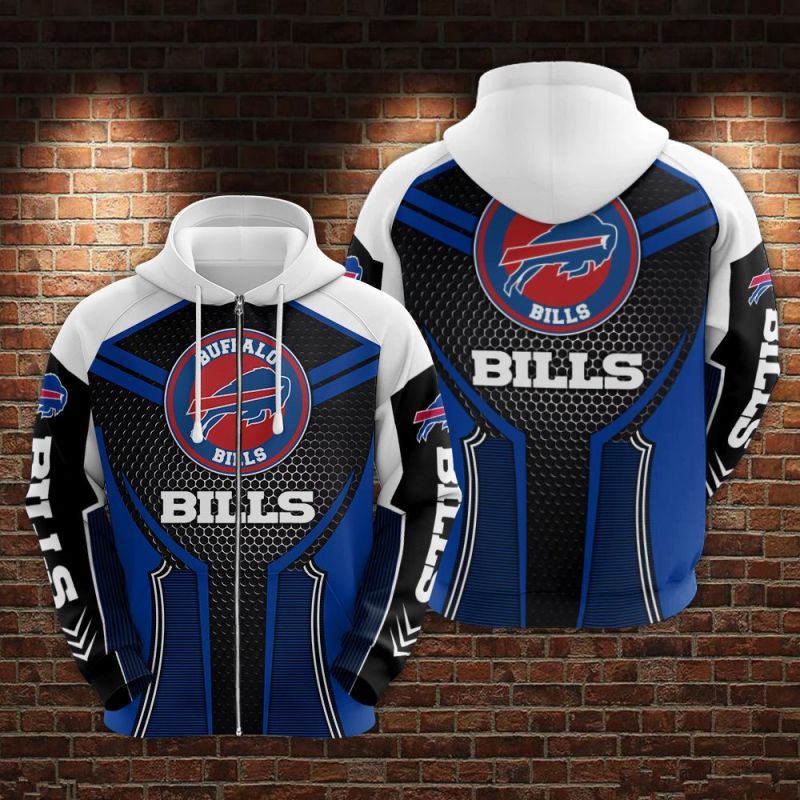 Buffalo Bills Limited Hoodie Side View