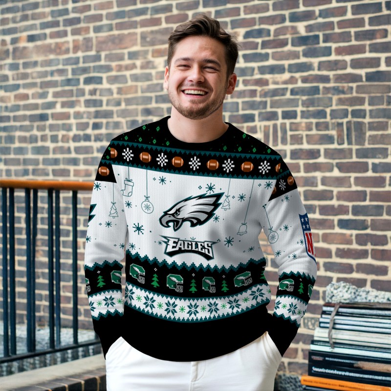 Philadelphia Eagles Premium Ugly Christmas Sweater