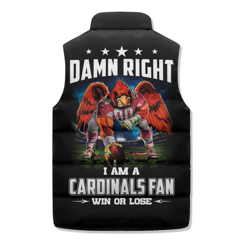 NFL Arizona Cardinals Puffer Vest
