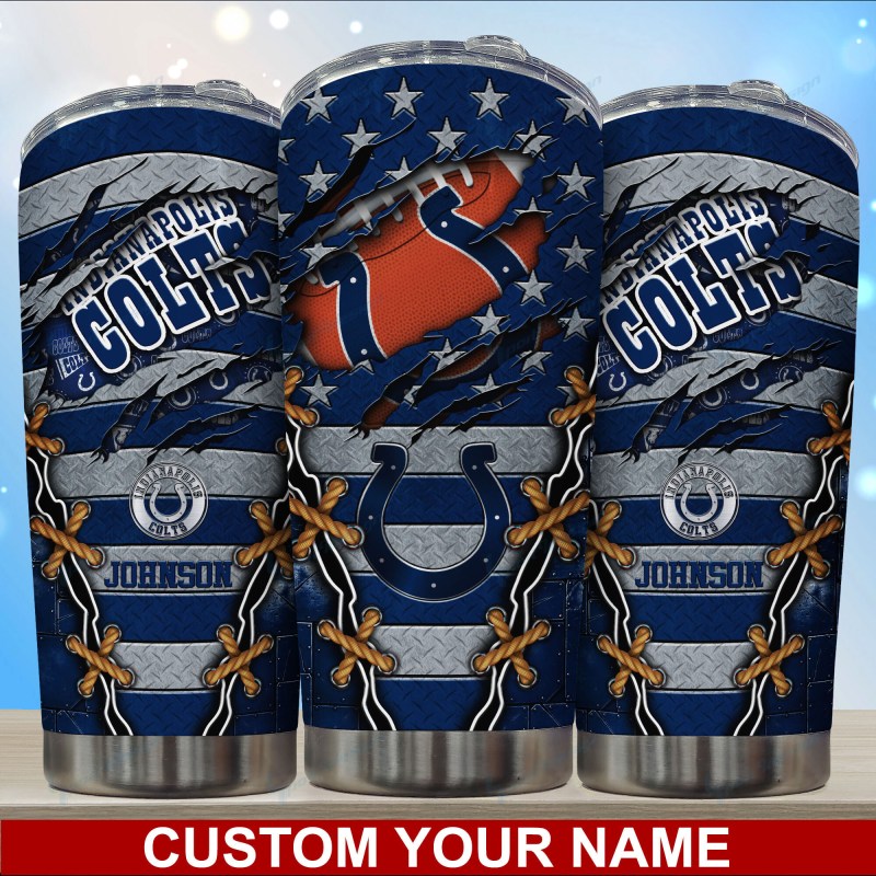 Indianapolis Colts Personalized Tumbler