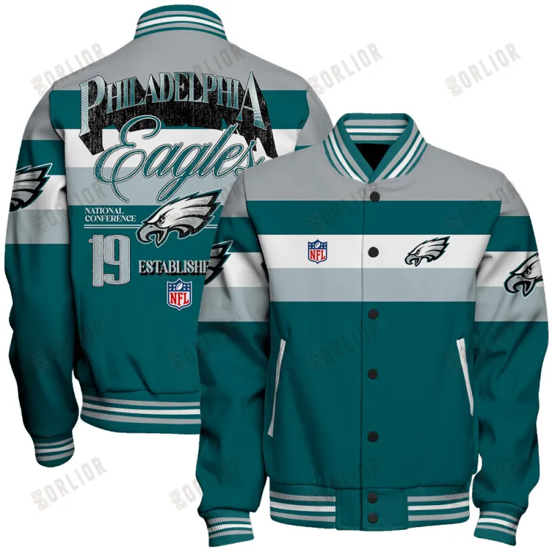 Philadelphia Eagles Varsity Jacket image 1