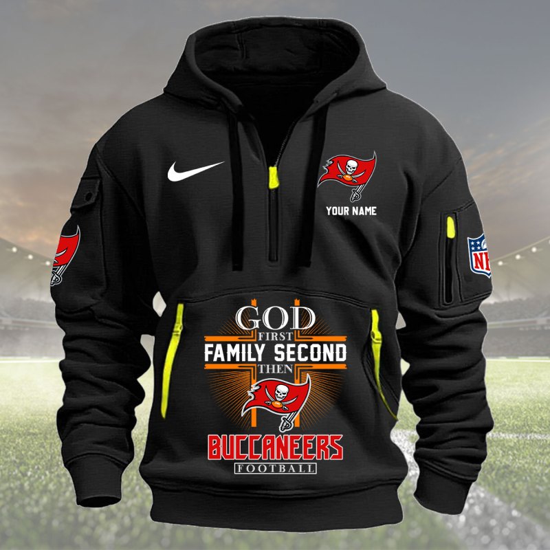 Black Tampa Bay Buccaneers Hoodie